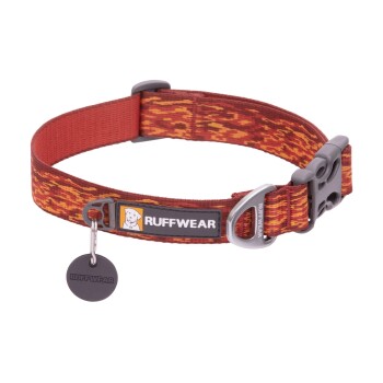 Ruffwear Flat Out™ Halsband rot/ gelb S