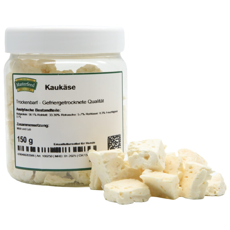 Masterfeed Trockenbarf Kaukäse 1 kg