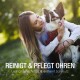 Pawlie's Ohrenreiniger für Haustiere enthält natürliche Zutaten, keine schädlichen Chemikalien und wurde von Experten entwickelt, gekennzeichnet mit Häkchen und Kreuzen.