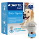 Verpackung des ADAPTIL Calm Steckdiffusers mit Labrador; Text: 'Better Together', 'Unterstützt Hunde in stressigen Situationen', '30 TAGE'.