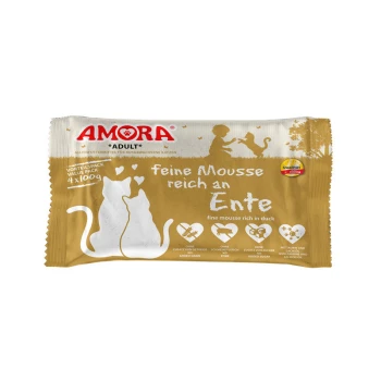 Cat feine Mousse 10x4x100g Ente
