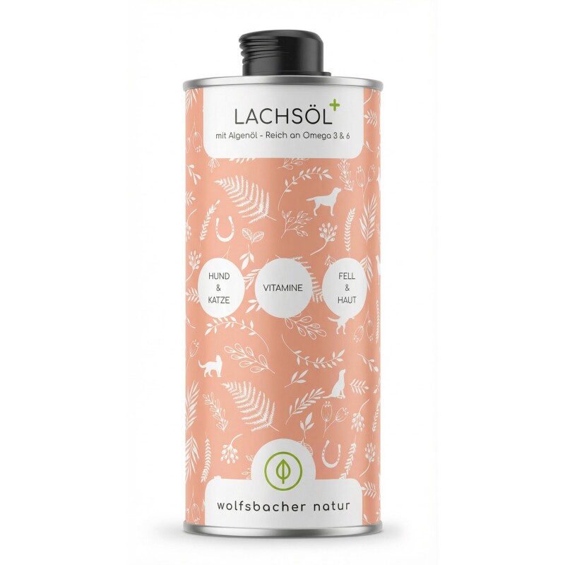 Wolfsbacher Natur Lachsöl PLUS 250 ml