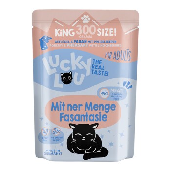 Nassfutter Katze Adult Geflügel & Fasan 6x300 g
