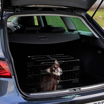 Hundetransportkäfig Tiertransportbox Hundebox Größe (S) 45x31x36 cm S