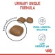 Image of pet food kibble labeled "Urinary Unique Formula," highlighting features: "Ideal Mineral Balance" and "Low Urinary pH."