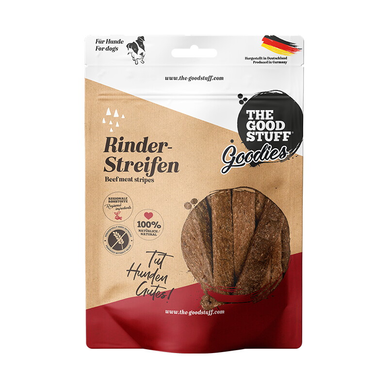 The Goodstuff Rinder-Streifen 4x 150g