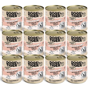 Dogs’n Tiger Grünschnabel 12×800 g