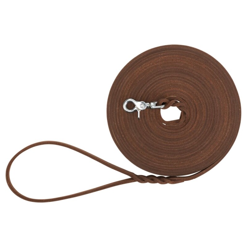 Trixie Rustic Fettleder Schleppleine