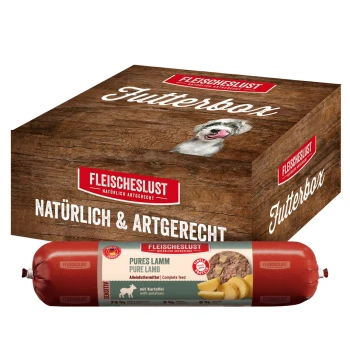 Nassfutter Hund Adult Futterbox Lamm und Kartoffel 6x800 g