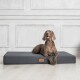 ® HUGO Ortho Plus Orthopädische Hundematratze schwarz/ graphit 1,2 m, 13 cm, 90 cm