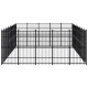 Hundezwinger Box Stahl 7,68 m, 4,8 m, 2 m