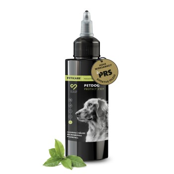 Anti-Parasiten Mittel für Hunde gegen Milben Flöhe Pilze 50 ml