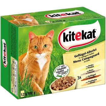 Kitekat Geflügel-Allerlei 12x100g