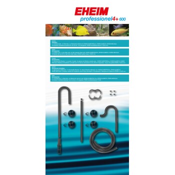 Eheim - Filtre Extérieur Professionnel 4+ 600 pour Aquarium - 16W