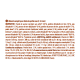 Étiquette orange de nourriture pour animaux en français détaillant les ingrédients, additifs nutritionnels et instructions de conservation pour chiots de petites races (2-12 mois).