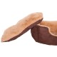Hundebett mit Wendekissen braun XL