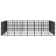 Hundezwinger Box Stahl 7,68 m, 5,76 m, 2 m