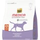 Tüte Select Gold Medica Veterinary Diet Hundefutter mit violetter Hundesilhouette, Aufschrift 'SCHONKOST GASTROINTESTINAL' und 2,5 kg Kennzeichnung.