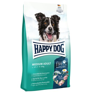fit & vital Trockenfutter Hund Adult, Medium 2x12 kg