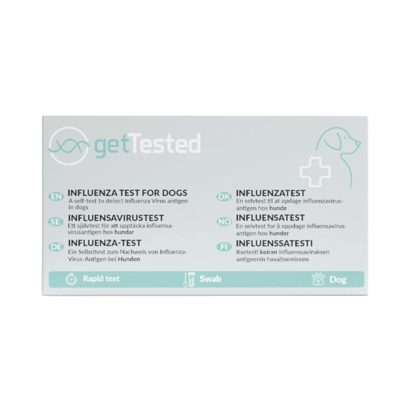 GetTested Influenza-Test für Hunde