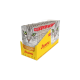 Präsentationsbox mit Josera Katzenfutterbeuteln, die eine Nahaufnahme des Gesichts einer Katze zeigt, beschriftet mit 'Pâté mit Zucchini' auf Deutsch.