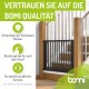 Türschutzgitter Miko 63-111 cm Schwarz S
