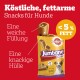Köstliche, fettarme Snacks für Hunde, Pedigree Jumbone Mini, mit weicher Füllung und knackiger Hülle, <5% Fett.