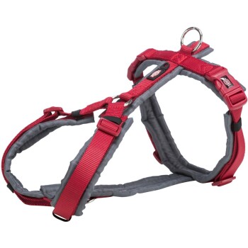 Premium Trekking Geschirr rot S-M