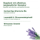 Repellent mit einer effektiven, ausgewogenen Formel; enthält hochwertige ätherische Öle, Lavendel- und Zitroneneukalyptusöl sowie effektives Geraniol.