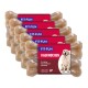 Fit+Fun Kauknocken dog chew bones, featuring a golden retriever on the packaging, with text indicating "2 Stick | 2 units | 2 pieces."