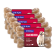 Fit+Fun Kauknocken Hundekauknöchel, mit einem Golden Retriever auf der Verpackung, mit dem Text "2 Stick | 2 Einheiten | 2 Stück."