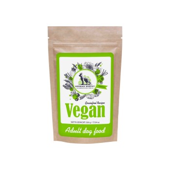 German Shephy Hundefutter Vegan Protein 500 g