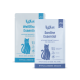 Zwei KatKare Katzen-Snack-Tütchen, vorne 'Sardine Essential', hinten 'Weißfisch Essential'; sichtbarer Text: 'Hypoallergene Snacks'