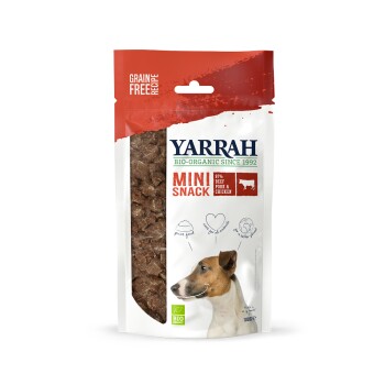 yarrah bio mini-snack au bœuf 100 g