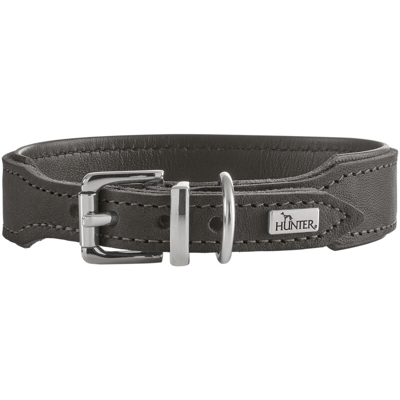 Hunter Hundehalsband malta grau XS