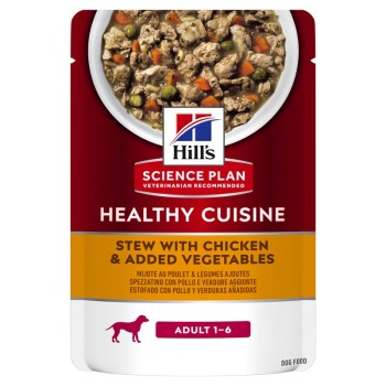 Hill’s SCIENCE PLAN Healthy Cuisine Adult Chicken & Vegetables Ragout 12 x 90g