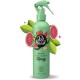 Grüne Sprühflasche mit der Aufschrift "Pet Head Furtastic Knot Detangler Spray Watermelon with Shea Butter", umgeben von Wassermelonenstücken und Blättern.