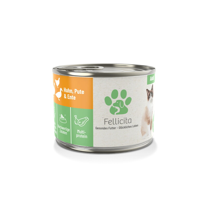 Fellicita Huhn, Pute & Ente 6x1,2 kg