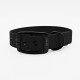Biothane Halsband Schwarz Schwarz S