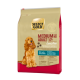 Select Gold Medium Adult Hundefutterbeutel mit einem goldenen Cocker Spaniel, beschriftet mit 'Sensitive' mit Lachs- und Kartoffelzutaten.