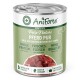 Dosen-Hundefutter mit der Aufschrift "AniForte Pure Nature Pferd Pur", mit frischem Pferdefleisch, einer Proteinquelle und hoher Qualität, hergestellt in Deutschland.