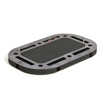 Katzenspielplatz PlayPlate Black grau