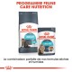 Produits Royal Canin Feline Care Nutrition, comprenant des formules de soins urinaires sèches et humides, avec un texte mettant en avant leurs avantages.