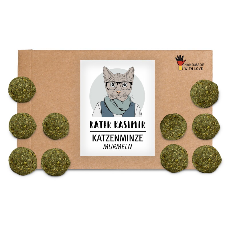 Kater Kasimir 10 Katzenminze-Kugeln