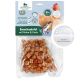 Snackwürfel mit Huhn und Fisch, 95% Protein, 2,2% Fett, ideal für Training oder Belohnungen, ohne künstliche Zusatzstoffe, wiederverschließbare Verpackung.