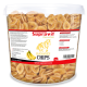 Supravit WiesenGlück Bananenchips für Pferde, 2 kg, 100 % natürlich, hergestellt in Deutschland, mit Fütterungshinweisen und Nährwertangaben.