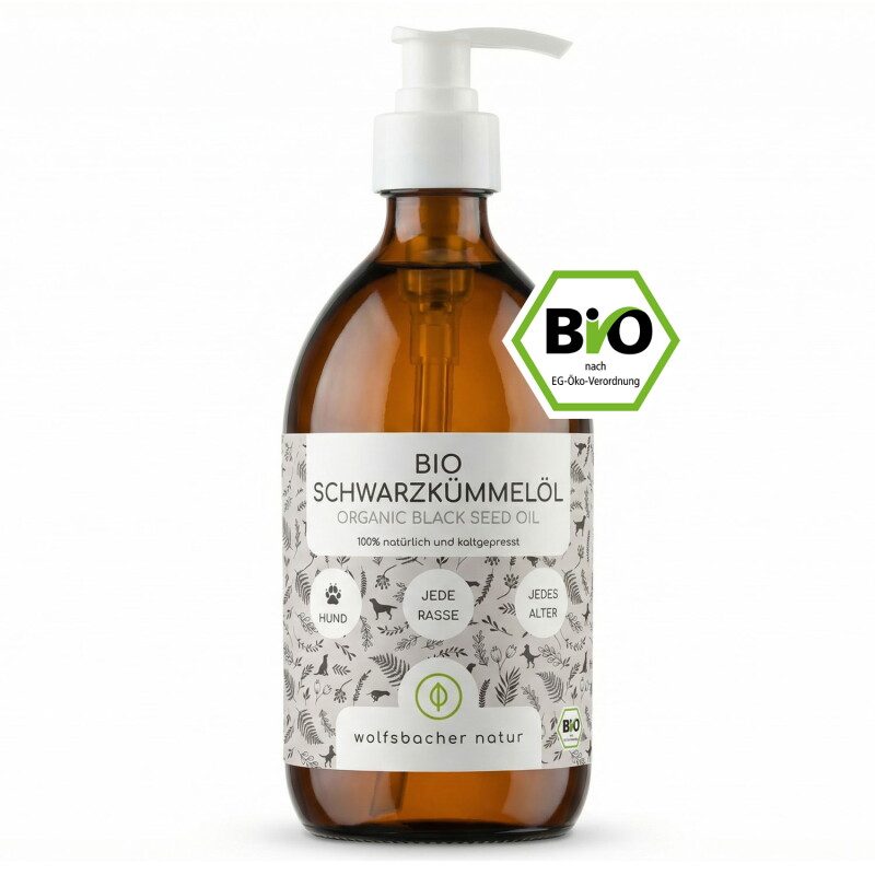 Wolfsbacher Natur Bio Schwarzkümmelöl 500 ml