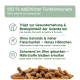 Bild eines Produktetiketts mit natürlichen Inhaltsstoffen für die Gelenkgesundheit, das grünlippenmuschel, Teufelskralle und Kollagen auflistet.