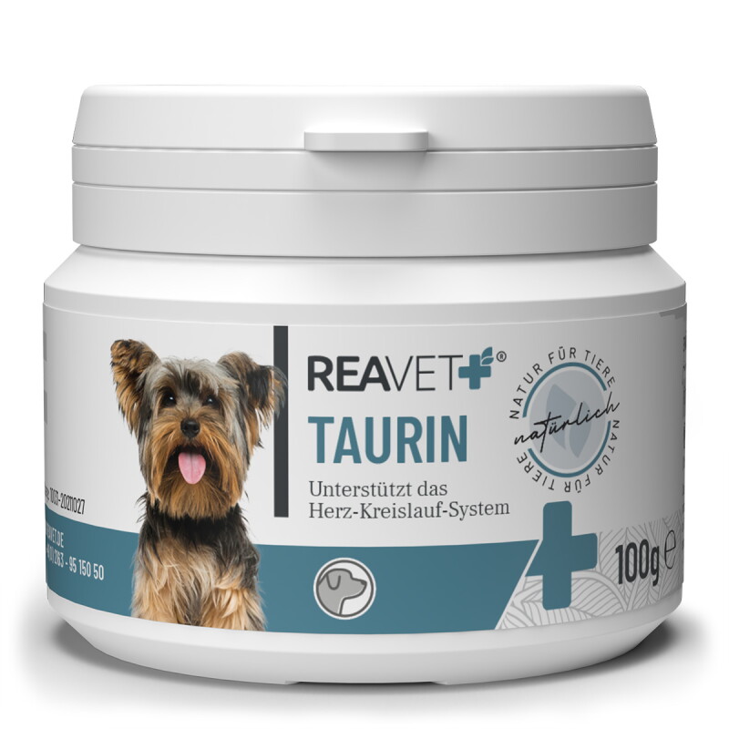 REAVET Taurin Pulver für Hunde100g