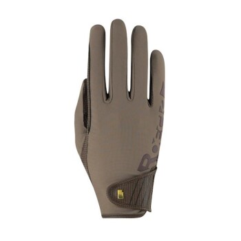 Roeckl Reithandschuhe Muenster taupe 7,5 cm